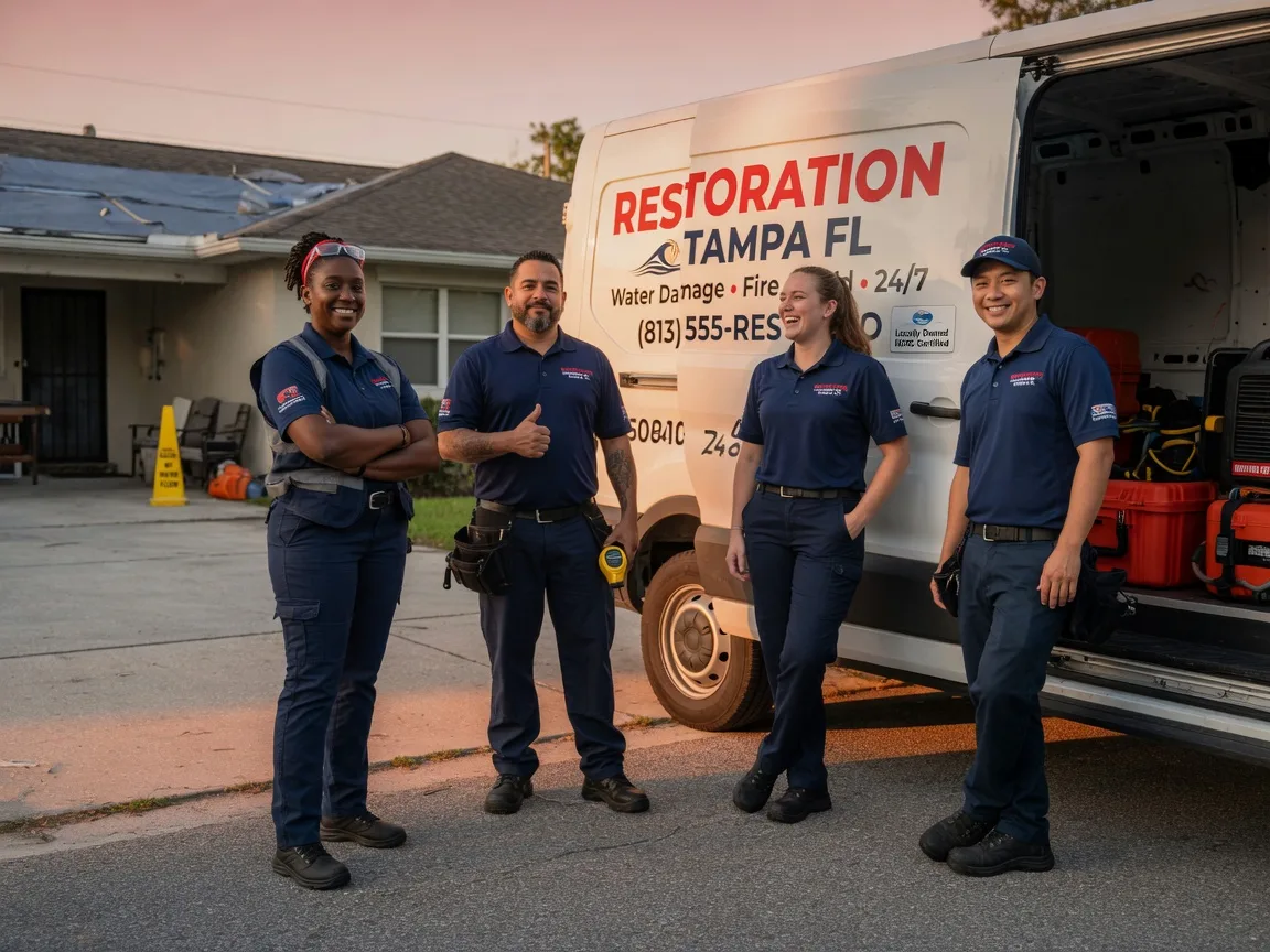 Water Damage Restoration company in Hessmer, LA